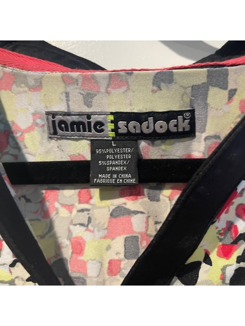Jamie Sadock Multicolor Abstract Top - Picture 2 of 3